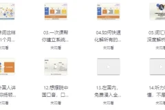 一个月记忆20000单词：象形记忆+词根词缀+美语发音英语学习视频