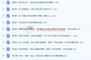 高琳《学会讲故事，才叫会沟通》课程