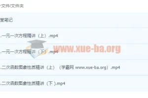 中考人教数学十一特训营（张明哲）