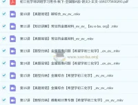 陈谭飞2024初三化学秋季下A+课程