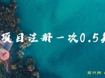国外注册项目：三分钟操作一次赚0.5美金，可批量放大