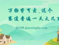 小红书“万物皆可卖”赛道实操项目分享