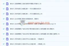 任佳初一语文阅读写作寒假班7讲课程