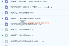 付炫屿2023高三高考英语第三阶段课程