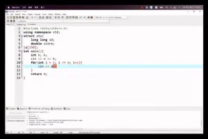 小武老师C++零基础到进阶编程课程