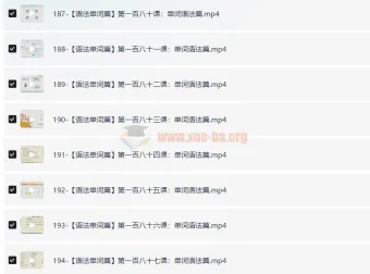 早稻田大学出品：零基础入门日语195节课程