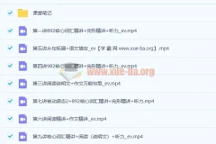 毕玉琪初三英语暑假班课程（9讲带讲义）