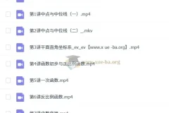 初一数学秋季创新S课程（沪教版） – 时帅