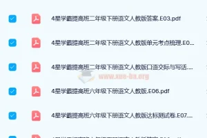 4星学霸提高班（原学霸棒棒堂）语文课程