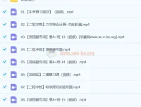 谭清军初三中考物理视频课程春季班（下）