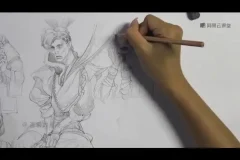 动漫人物手绘速成教程：60节课掌握人体速写技巧