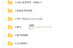 陈潭飞初三化学中考培训班（秋上·全国版·A+）