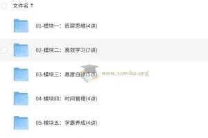 高冷冷《如何成为学习高手》教程