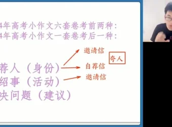 2024高三英语押题班：王双林精讲冲刺