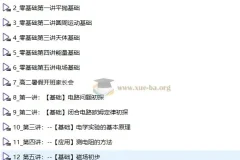 张雯2026届高二物理2024-2025暑假班课程