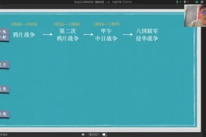 关也2024高考历史全程班：暑假+秋季+寒假+春季冲刺