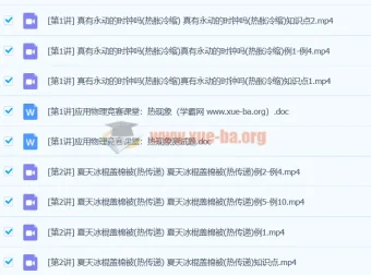 初中物理应用物理竞赛课堂：热现象——张婷主讲