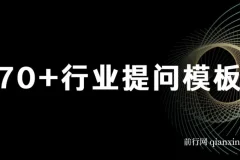 品牌营销利器：ChatGPT专属SOP 70+提问模板