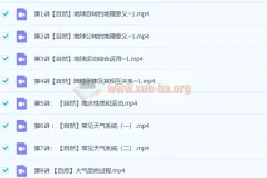 周欣2023高三地理暑假班