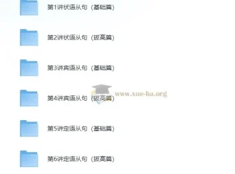 新概念英语重难点语法之从句综合精讲精练