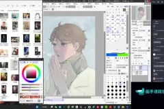 JEFF剑厚涂人物插画创作课：掌握从基础到高级的厚涂插画技巧