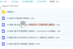 2024高三高考英语林懿琼寒假A+班