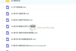 何连伟高二物理尖端暑假班课程