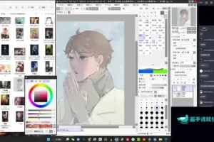 JEFF剑厚涂人物插画创作课：掌握从基础到高级的厚涂插画技巧