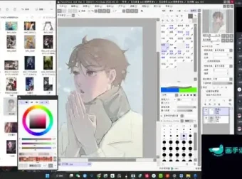 JEFF剑厚涂人物插画创作课：掌握从基础到高级的厚涂插画技巧