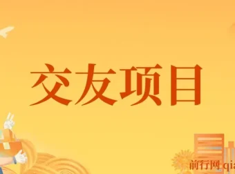 交友搭子付费进群项目：低客单高转化，长久稳定盈利