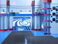 高清绿幕素材合集：虚拟演播厅与新闻背景实用资源