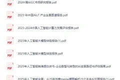 《2025人工智能报告大合集》