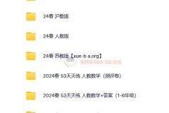 2024春 53天天练【小学全学科多版本】