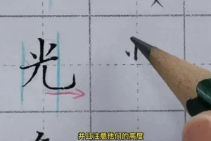 零基础硬笔书法入门：71集基本笔画与结构系统教程