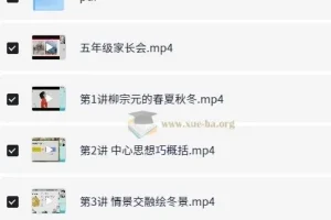 李佳薇五年级小学语文寒假课程