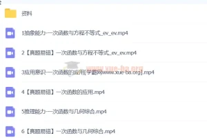 朱韬初二数学寒春班课程