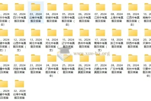 2024全国各省市中考真题与参考答案（完整版）