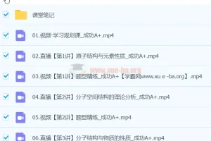 成功化学高中高二化学A+春季班