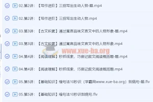 六年级升初一语文直播课（石雪峰）