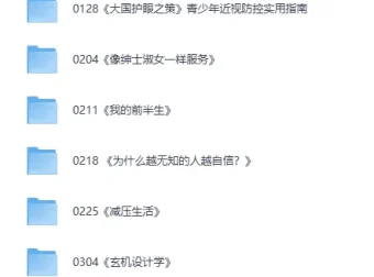 2025樊登推荐书单完整版