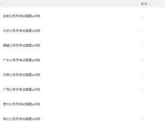 《各省公务员省考〈行测+申论〉真题汇总》