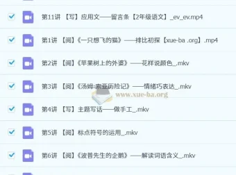 【2023秋上】张智超小学语文二年级A+课程