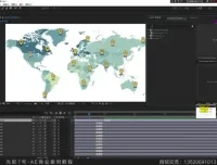 AE商业特效实战教程：科技感宣传片与创意视觉设计