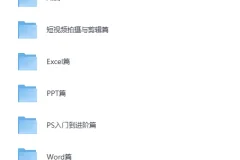 《全能办公与短视频技能教程合集》：涵盖办公与短视频技能的综合教程