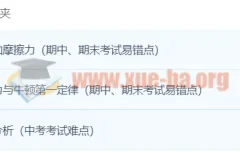 初中物理：轻松搞定力和运动关系课程