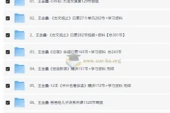 王金鑫领读课程全集