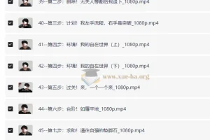 小学、初中、高中生及家长必看：《高效学习之路》47节课