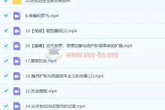 刘莹莹2023高考历史一轮复习课程