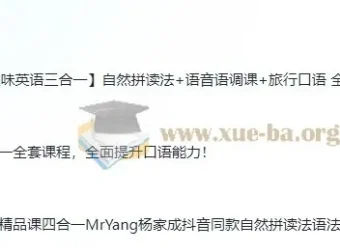 杨家成英语十合一全套课程+搞定英语精品课四合一+趣味英语三合一