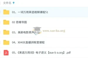 兴辉老师英语万用词课程